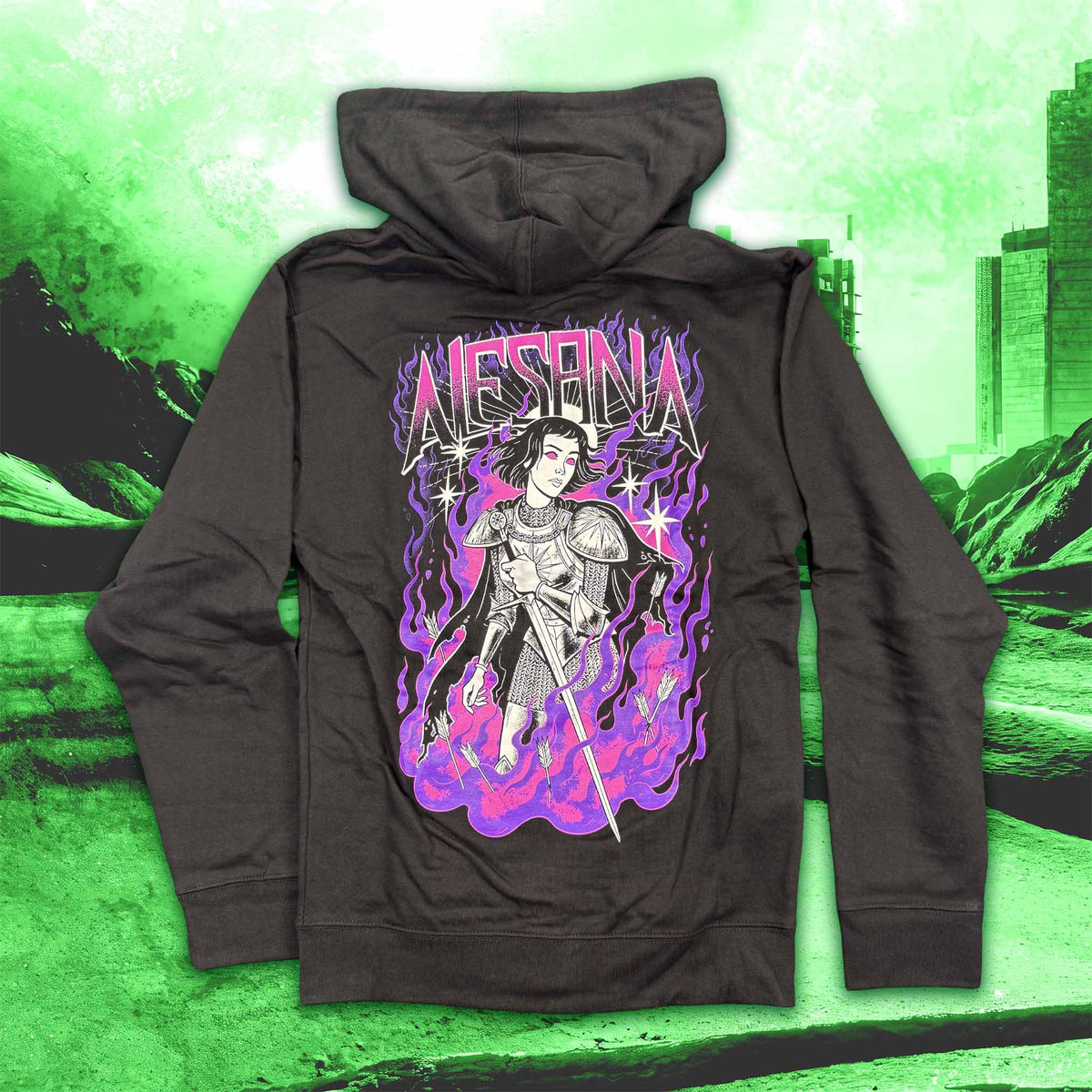 Joan of Arc Zip-Up