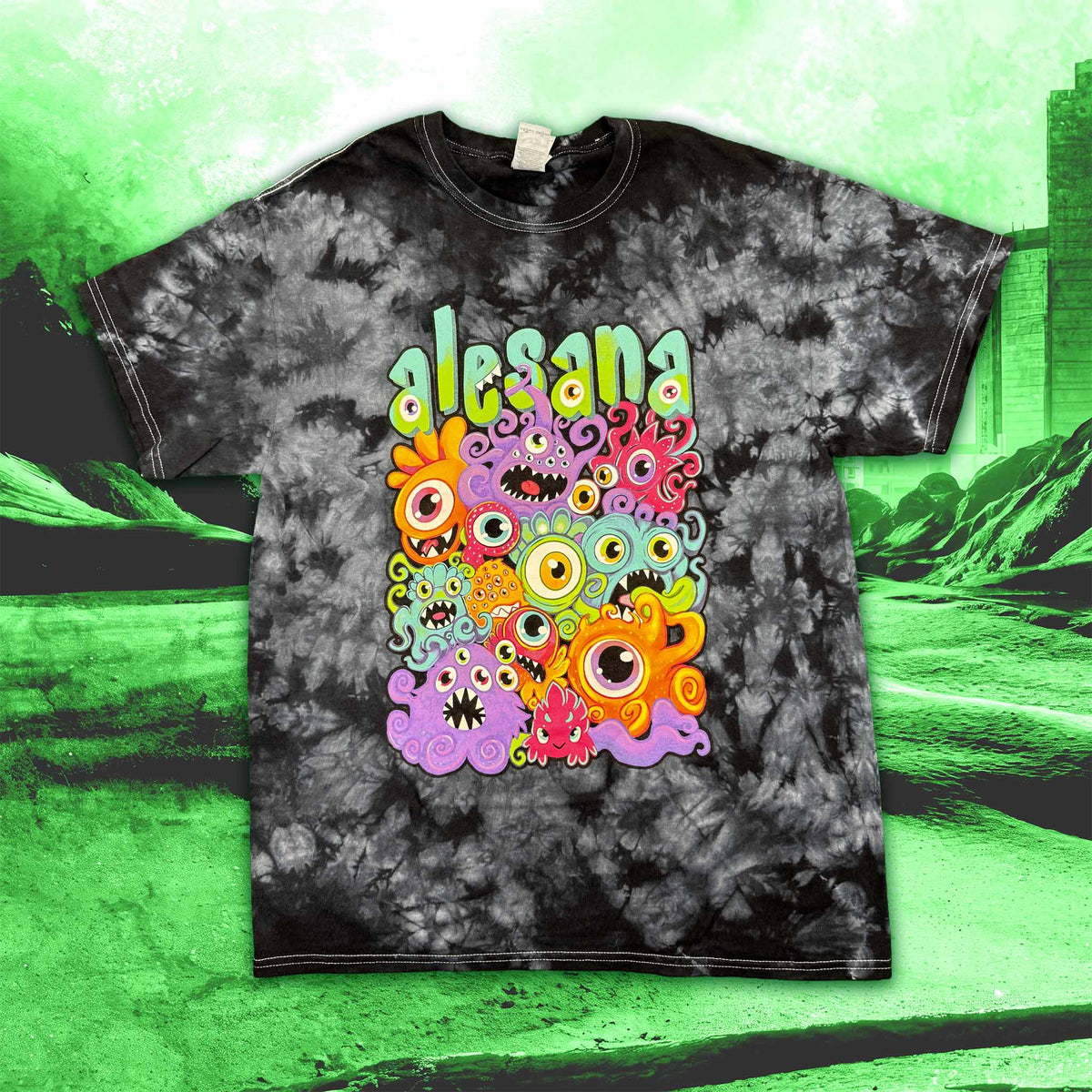 Monster Tee (Tie Dye)