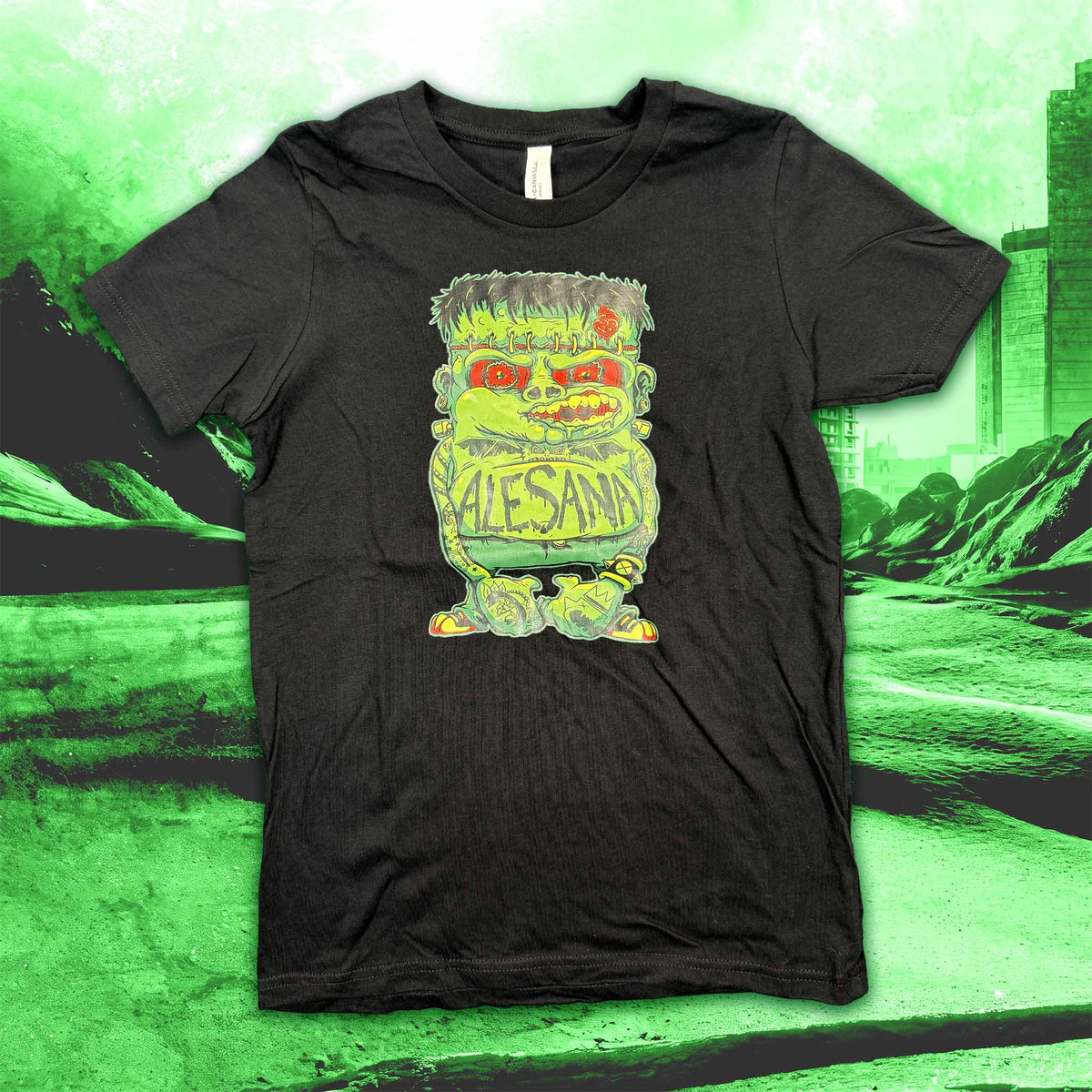 Frankenstein Youth Tee (Black)