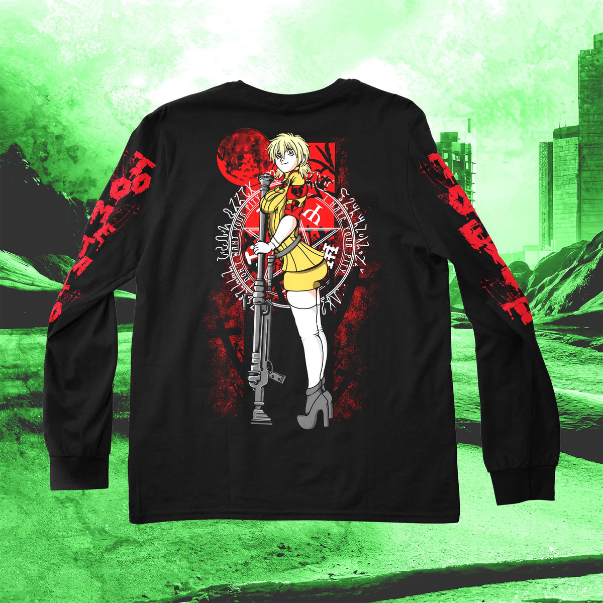 Alesana Army Long Sleeve Tee (Black)