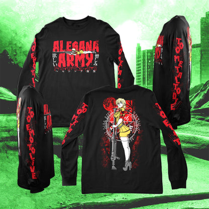 Alesana Army Long Sleeve Tee (Black)