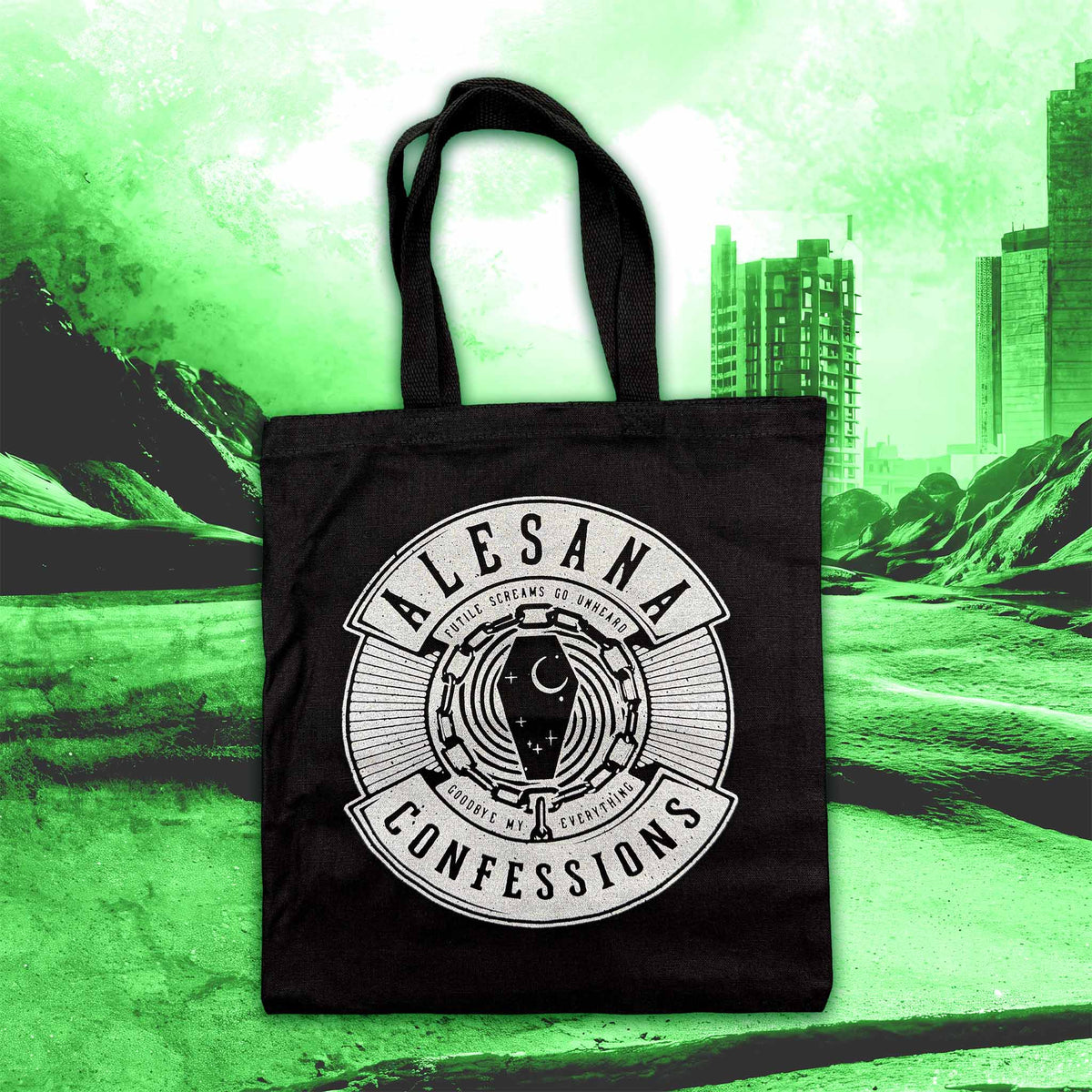 Confessions Silver Shimmer Tote