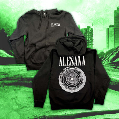 Grunge Zip-Up Hoodie