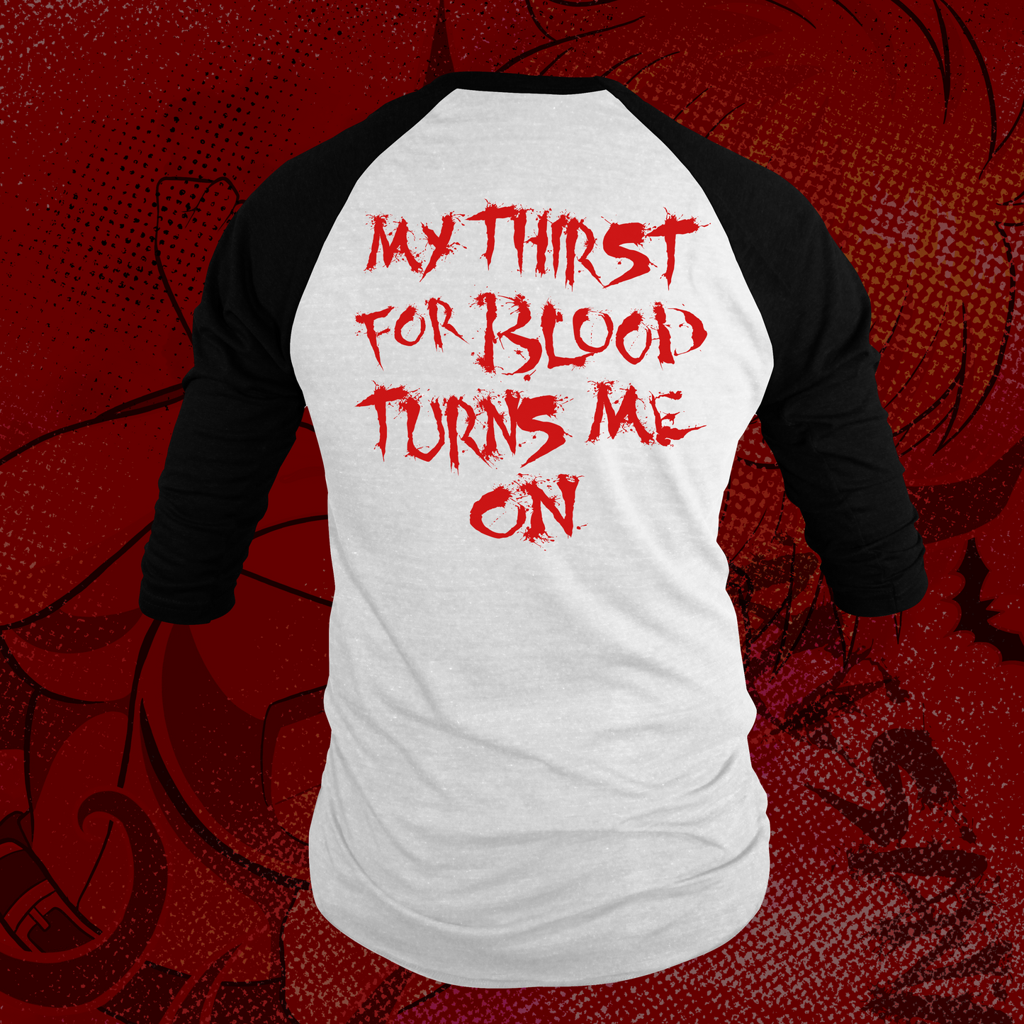 Bloodlust Baseball Tee