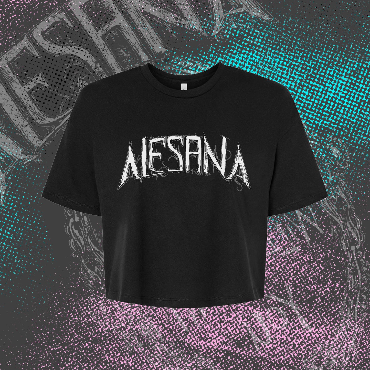 Alesana Logo Crop Top